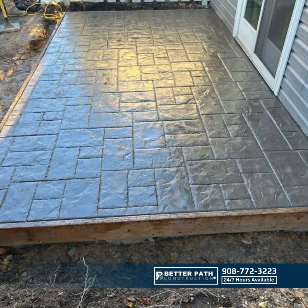 Stamped Concrete Near Me – Crafting Stunning Little Falls, NJ Patios